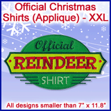 A Official Christmas Shirts (Applique) Design Pack