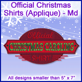 A Official Christmas Shirts (Applique) Design Pack