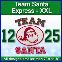 A Team Santa Express Design Pack
