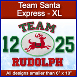 A Team Santa Express Design Pack