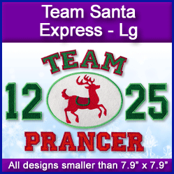 A Team Santa Express Design Pack