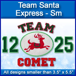 A Team Santa Express Design Pack