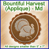 A Bountiful Harvest (Applique) Design Pack