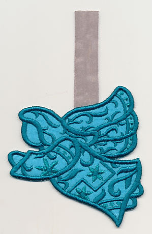 Filigree Angel Ornament (In-the-Hoop)