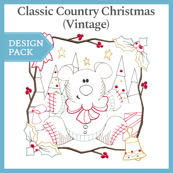 A Classic Country Christmas (Vintage) Design Pack
