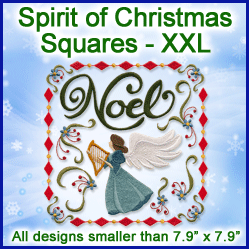 A Spirit of Christmas Squares Design Pack