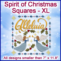 A Spirit of Christmas Squares Design Pack