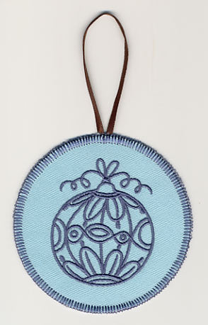 Avant Garde Flower Ornament (In-the-Hoop)