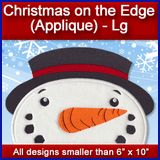 A Christmas on the Edge (Applique) Design Pack