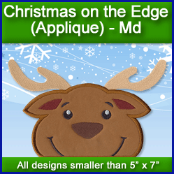 A Christmas on the Edge (Applique) Design Pack