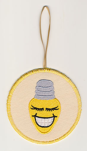 Blinking Light Ornament (In-the-Hoop)