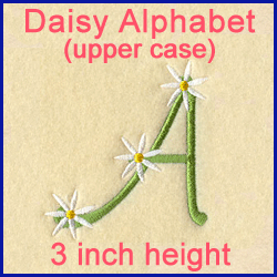 A Daisy Alphabet Design Pack