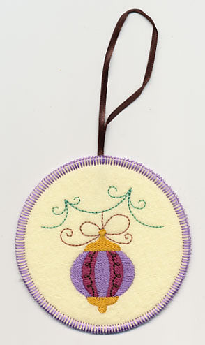 Christmas Whimsy 5 Ornament (In-the-Hoop)