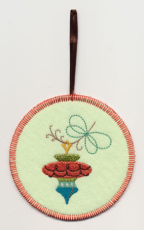 Christmas Whimsy 6 Ornament (In-the-Hoop)