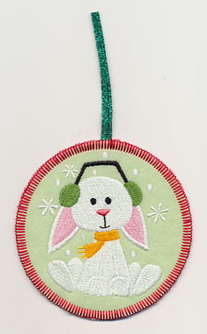 Rory Rabbit Ornament (In-the-Hoop)