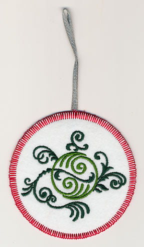 Fa La La Filigree Ornament 1 (In-the-Hoop)