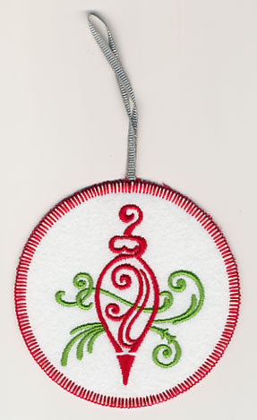 Fa La La Filigree Ornament 4 (In-the-Hoop)