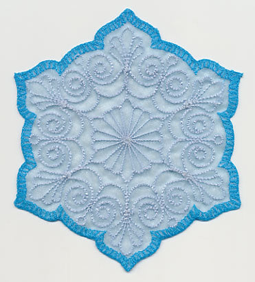 Graceful Snowflake 1 (In-the-Hoop)