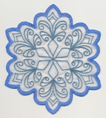 Graceful Snowflake 4 (In-the-Hoop)