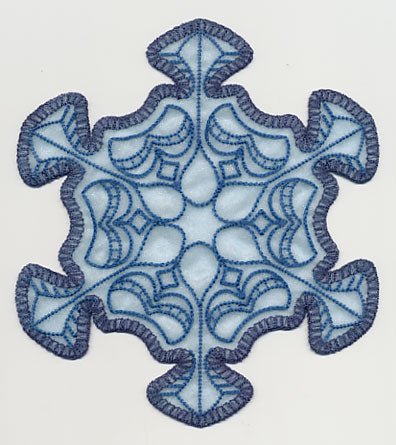 Graceful Snowflake 5 (In-the-Hoop)