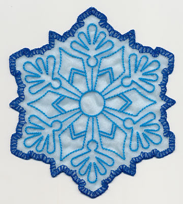 Graceful Snowflake 6 (In-the-Hoop)