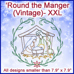 A 'Round the Manger (Vintage) Design Pack