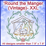 A 'Round the Manger (Vintage) Design Pack