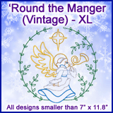 A 'Round the Manger (Vintage) Design Pack
