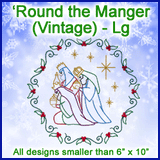 A 'Round the Manger (Vintage) Design Pack