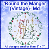 A 'Round the Manger (Vintage) Design Pack