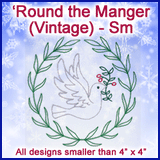 A 'Round the Manger (Vintage) Design Pack