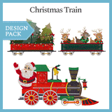 A Christmas Train Design Pack