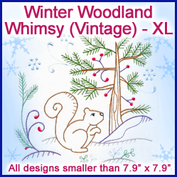 A Winter Woodland Whimsy (Vintage) Design Pack