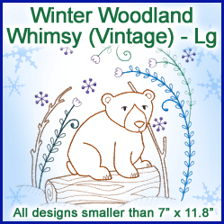 A Winter Woodland Whimsy (Vintage) Design Pack