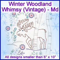 A Winter Woodland Whimsy (Vintage) Design Pack