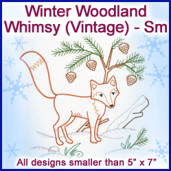 A Winter Woodland Whimsy (Vintage) Design Pack