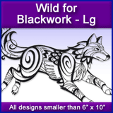 A Wild for Blackwork Design Pack
