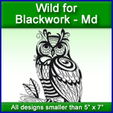 A Wild for Blackwork Design Pack
