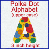 A Polka Dot Alphabet Design Pack