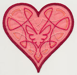 Sweet Organza Heart 2 (In-the-Hoop)