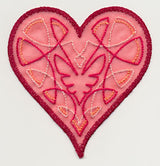 Sweet Organza Heart 2 (In-the-Hoop)