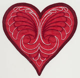 Sweet Organza Heart 3 (In-the-Hoop)