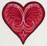 Sweet Organza Heart 3 (In-the-Hoop)