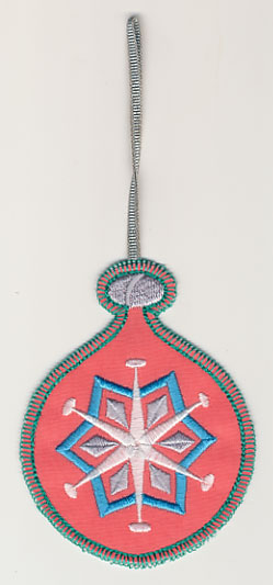 Trim the Tree Ornament 4 (In-the-Hoop)