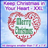 A Keep Christmas in Your Heart Design Pack