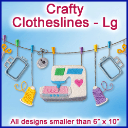 A Crafty Clotheslines Design Pack