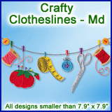 A Crafty Clotheslines Design Pack