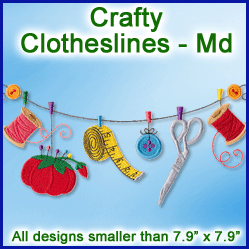 A Crafty Clotheslines Design Pack