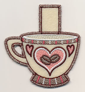 Coffee Cup Clothespin Cozy 2 (In-the-Hoop)