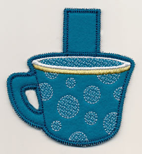 Coffee Cup Clothespin Cozy 3 (In-the-Hoop)